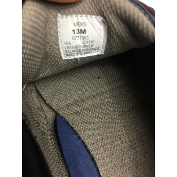 SPERRY TOP-SIDER Navy Blue Leather Men's Size 13M - Picture 7 of 9